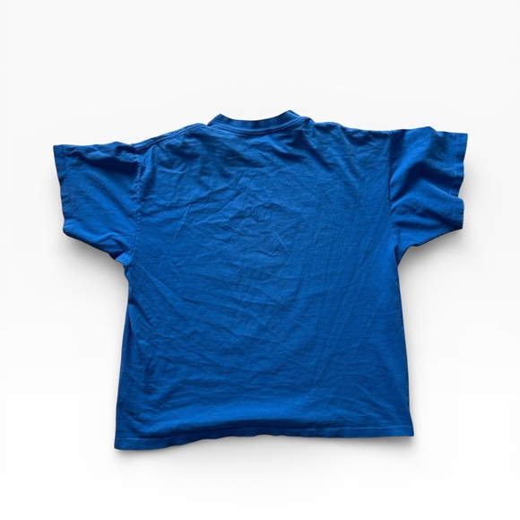 Vintage 1990 National Wildlife Foundation Killer Whale Blue Tshirt XL Men’s Boxy - Picture 2 of 9